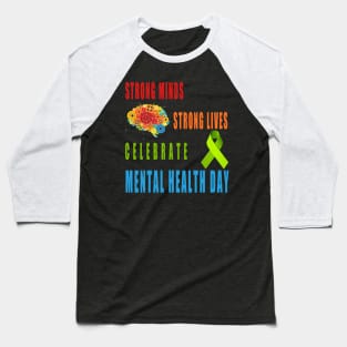 Mental Health Baseball T-Shirt